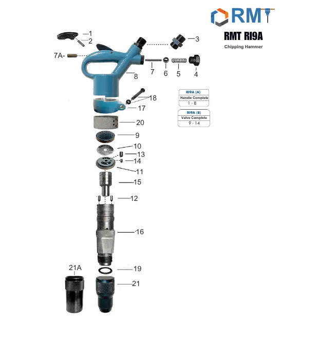 RMT RI 9A - Chipping Hammer 
